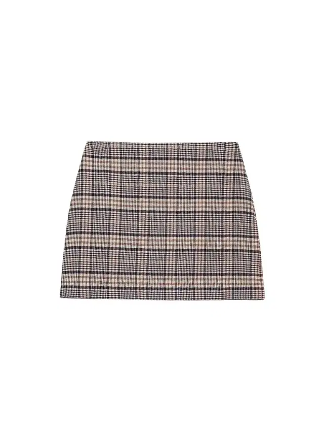 ANINE BING Women's Tierra Check Mini Skirt