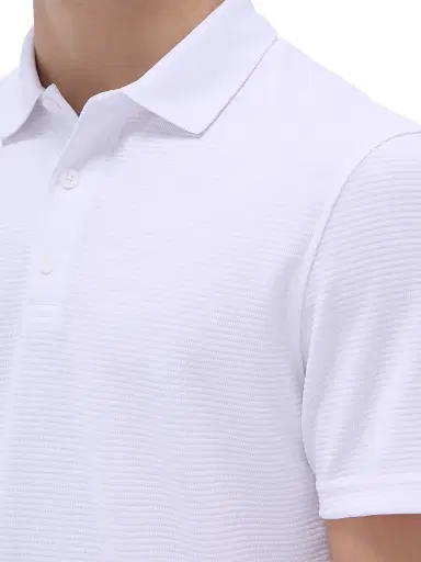 Bugatchi Men's Octavio Polo Shirt - White | Thumbnail 6