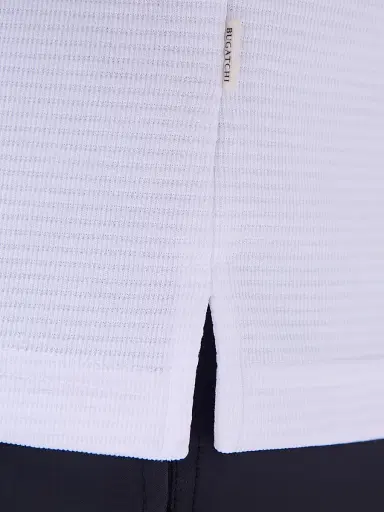 Bugatchi Men's Octavio Polo Shirt - White | Thumbnail 7