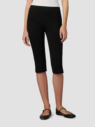 Joe's Jeans Women's Marie Fitted Capri Pants - Black - Size XS | Thumbnail 3