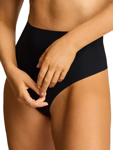Commando Women's Classic Control Thong - Black | Thumbnail 4