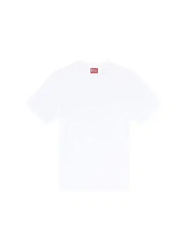 Diesel Men's Adjust Stretch-Cotton Crewneck T-Shirt - White - Size XXL | Thumbnail 1