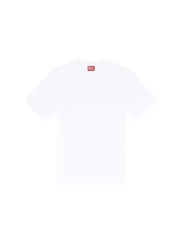 Diesel Men's Adjust Stretch-Cotton Crewneck T-Shirt - White