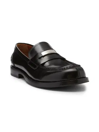 Dolce & Gabbana Men's Corsaro Patent Leather Penny Loafers - Nero | Thumbnail 2