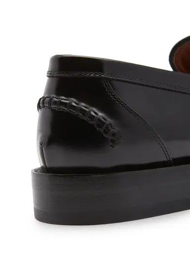 Dolce & Gabbana Men's Corsaro Patent Leather Penny Loafers - Nero | Thumbnail 6