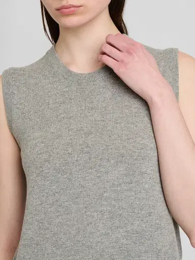Dolce & Gabbana Women's Cashmere Knit Crewneck Tank Top | Thumbnail 5 Dolce & Gabbana Women's Cashmere Knit Crewneck Tank Top | Thumbnail 5
