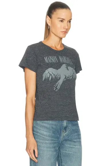 Maison Margiela Bird Fitted T-Shirt | Thumbnail 2 Maison Margiela Bird Fitted T-Shirt | Thumbnail 2