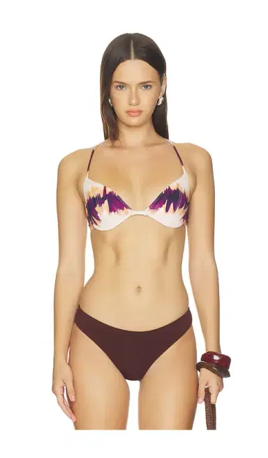 Ulla Johnson Floria Tie Bikini Top | Thumbnail 1 Ulla Johnson Floria Tie Bikini Top | Thumbnail 1