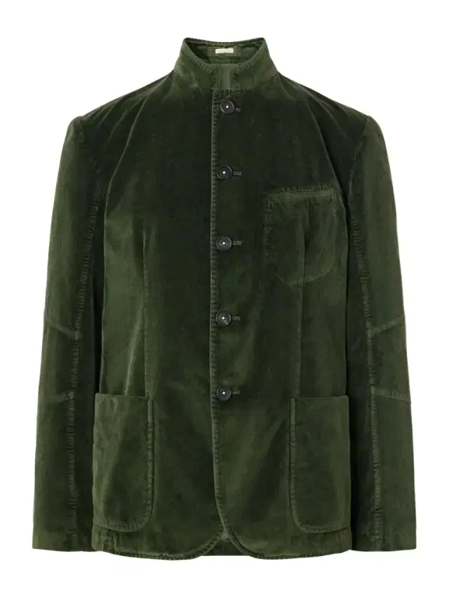 Massimo Alba Gstaad Panelled Cotton-Velvet Jacket - Men