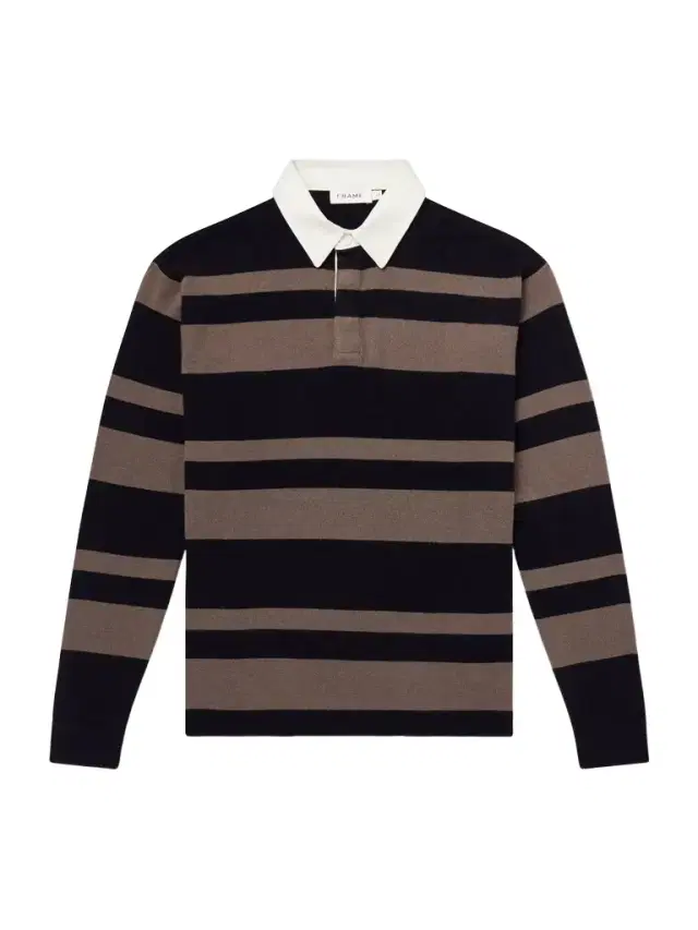 Frame Striped Wool and Cashmere-Blend Polo Shirt - Men