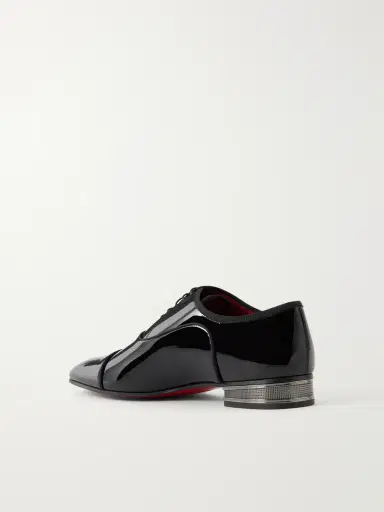 Christian Louboutin Greggo Patent-Leather Oxford Shoes - Men | Thumbnail 4 Christian Louboutin Greggo Patent-Leather Oxford Shoes - Men | Thumbnail 4