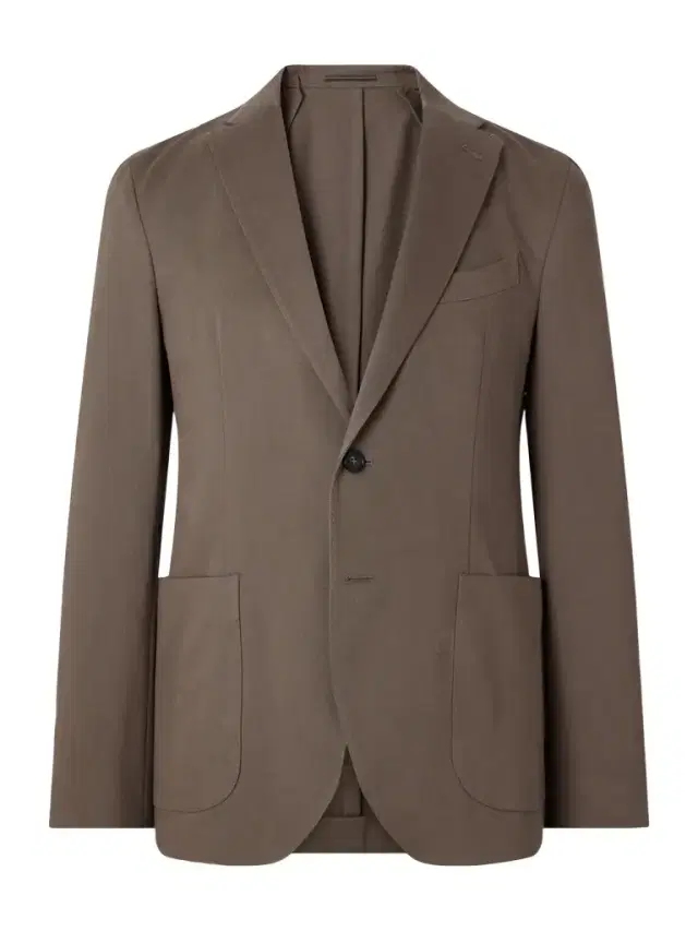 Slowear Stretch-Cotton Gabardine Blazer - Men
