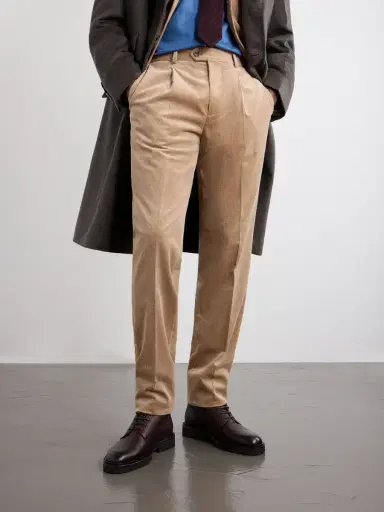 Brunello Cucinelli Shearling-Lined Full-Grain Leather Lace-Up Boots - Men | Thumbnail 2