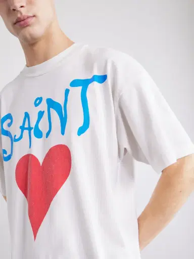 SAINT Mxxxxxx Logo-Print Cotton-Jersey T-Shirt - Men | Thumbnail 5