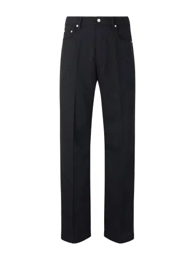 Rick Owens Geth Wide-Leg Wool Jeans - Men | Thumbnail 1