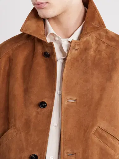 Ralph Lauren Purple Label Hollis Panelled Suede Jacket - Men | Thumbnail 5 Ralph Lauren Purple Label Hollis Panelled Suede Jacket - Men | Thumbnail 5