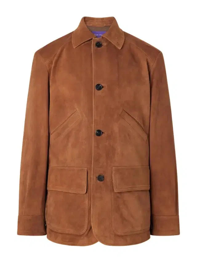 Ralph Lauren Purple Label Hollis Panelled Suede Jacket - Men