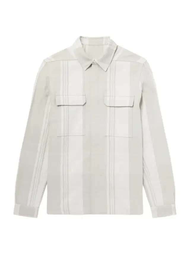 Rick Owens Striped Cotton and Wool-Blend Flannel Overshirt - Men
