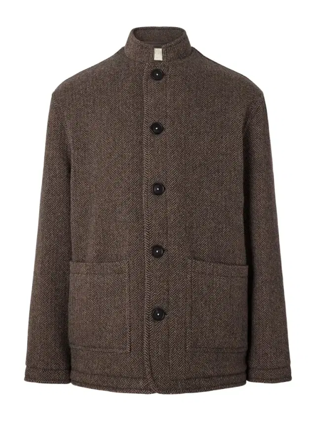 Massimo Alba Chevrolet Reversible Herringbone Wool-Blend Jacket - Men