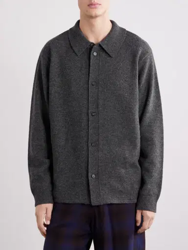 Frame Wool Cardigan - Men | Thumbnail 3