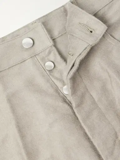 Rick Owens Geth Straight-Leg Ramie and Cotton-Blend Gabardine Trousers - Men | Thumbnail 6 Rick Owens Geth Straight-Leg Ramie and Cotton-Blend Gabardine Trousers - Men | Thumbnail 6