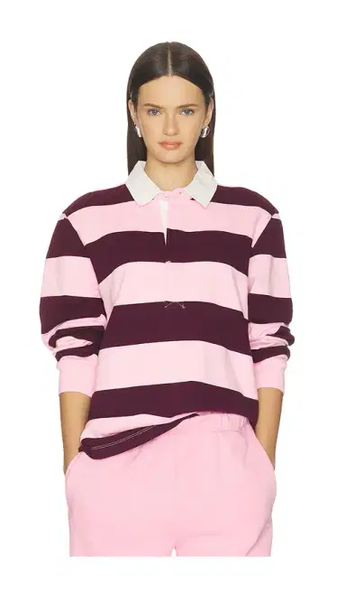 SKIMS Long Sleeve Polo | Thumbnail 1