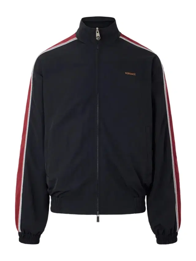 Versace Logo-Embroidered Shell Jacket - Men