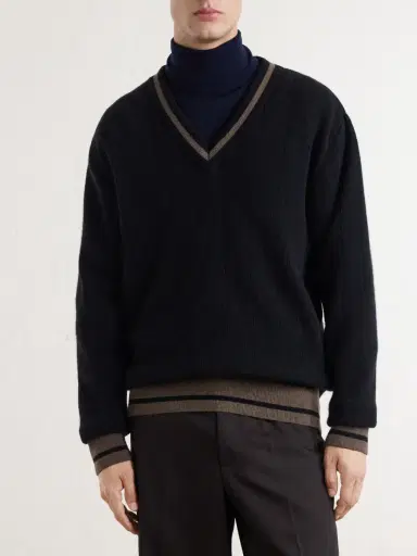 Oliver Spencer Hawes Wool Sweater - Men | Thumbnail 3