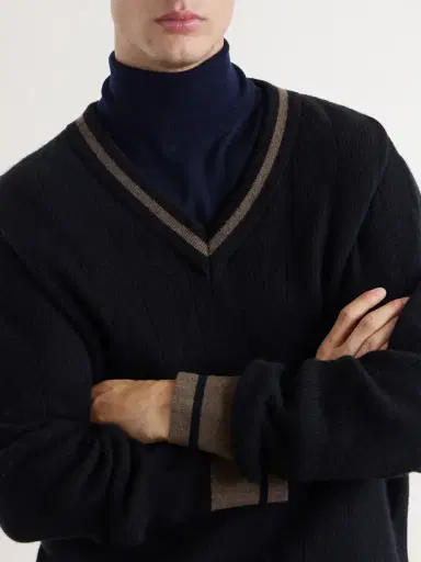 Oliver Spencer Hawes Wool Sweater - Men | Thumbnail 5