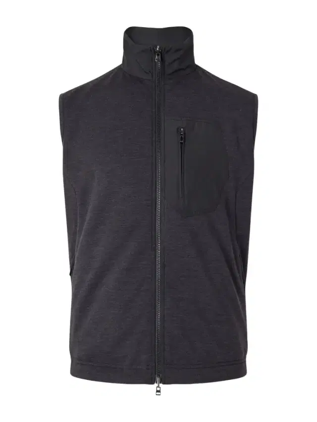 Sease Explorer Reversible Padded Wool-Blend Jersey and Micro-Ripstop Gilet - Men