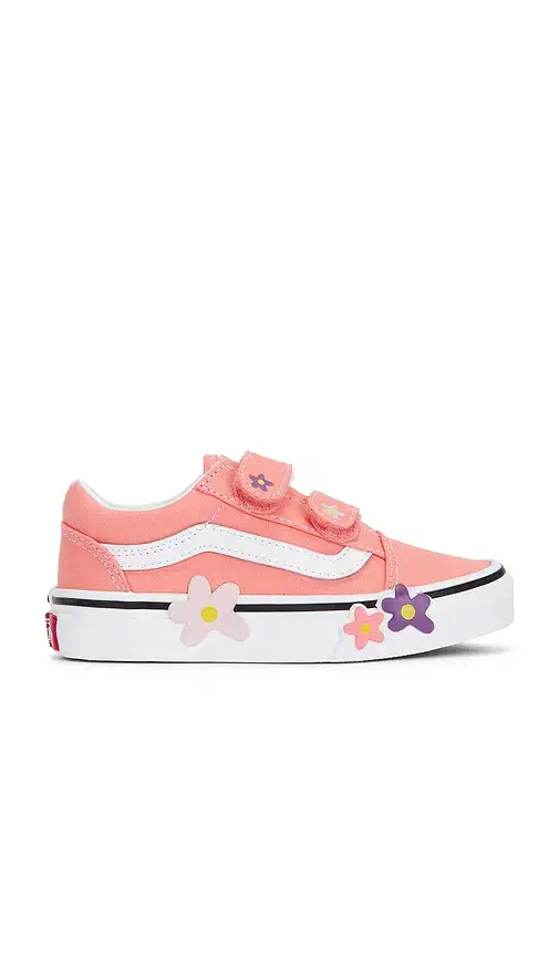 Vans Kids Old Skool V Flower Sneaker