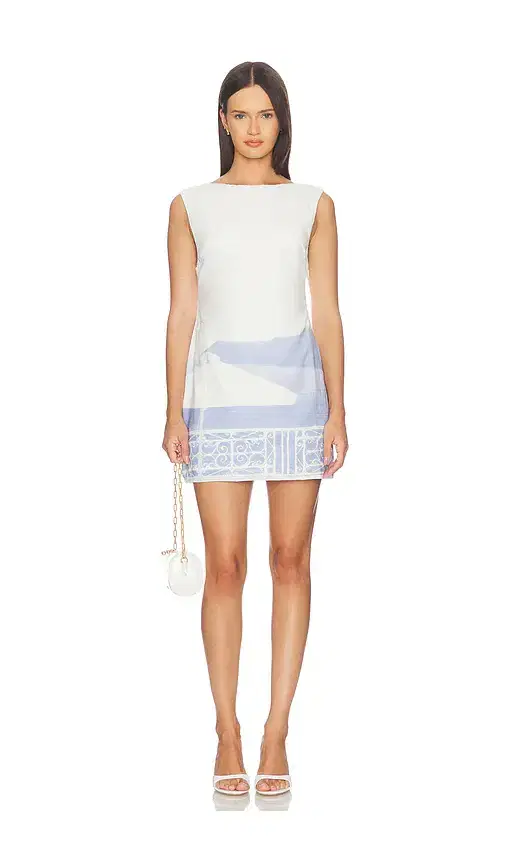 Yellow The Label Mason Linen Dress