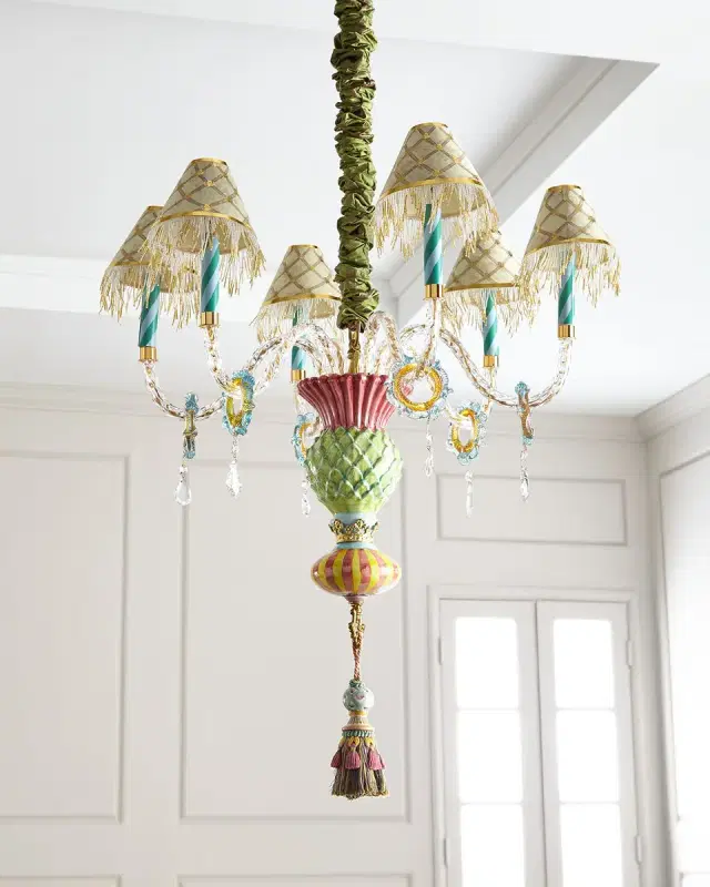 MacKenzie-Childs Thistle Chandelier