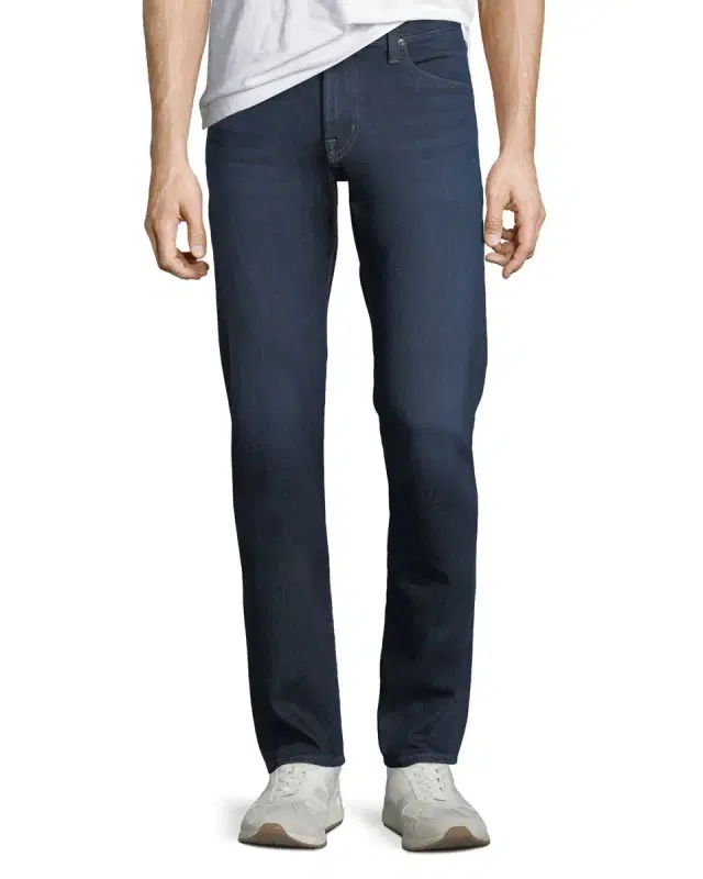 AG Adriano Goldschmied Men 's Tellis Modern Slim Straight-Leg Jeans in Burroughs Wash