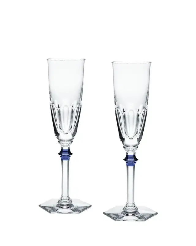 Baccarat Set of Two Harcourt Eve Flutes