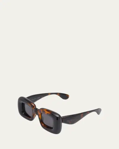 Loewe Fashion Show Inflated Acetate Square Sunglasses | Thumbnail 2