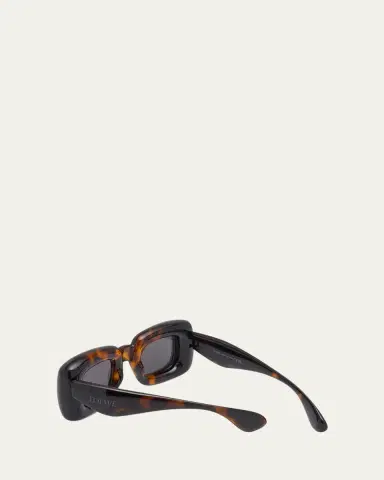 Loewe Fashion Show Inflated Acetate Square Sunglasses | Thumbnail 3