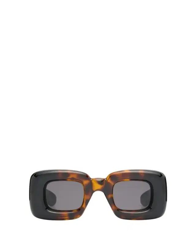 Loewe Fashion Show Inflated Acetate Square Sunglasses
