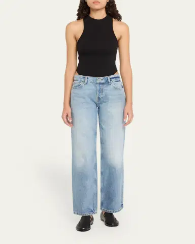 EB Denim Low-Rise Baggy Jeans | Thumbnail 2