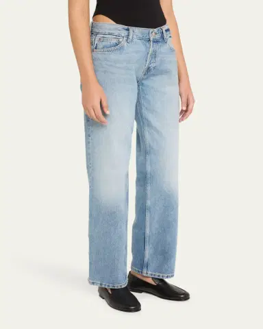 EB Denim Low-Rise Baggy Jeans | Thumbnail 4
