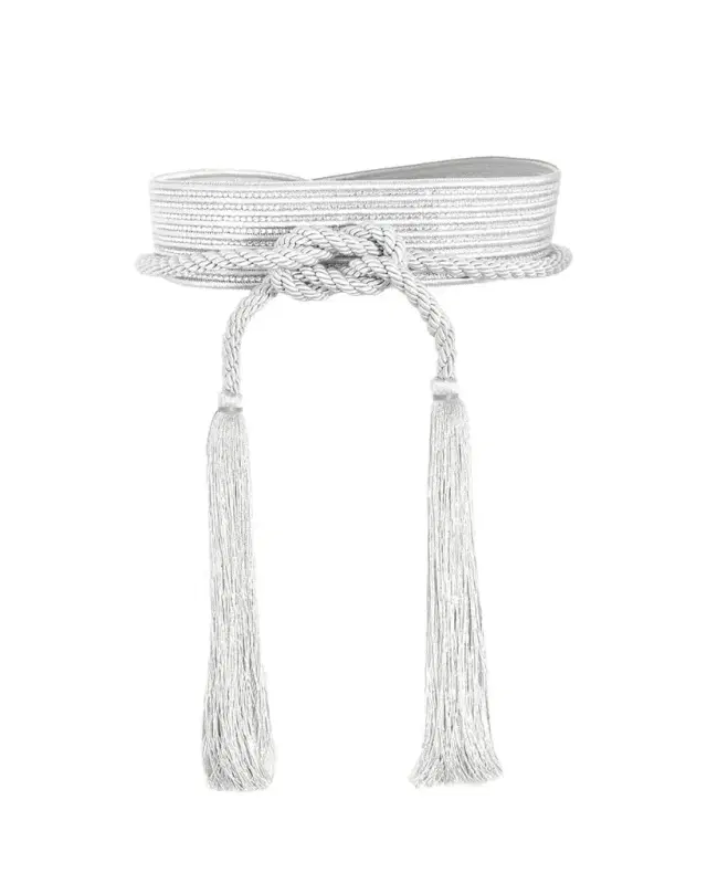 Judith Leiber Couture Corded Wrap Crystal Belt