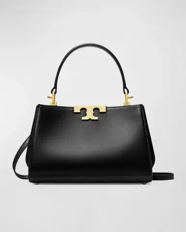 Tory Burch Eleanor Mini Leather & Suede Satchel Bag | Thumbnail 2 Tory Burch Eleanor Mini Leather & Suede Satchel Bag | Thumbnail 2