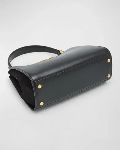 Tory Burch Eleanor Mini Leather & Suede Satchel Bag | Thumbnail 9 Tory Burch Eleanor Mini Leather & Suede Satchel Bag | Thumbnail 9