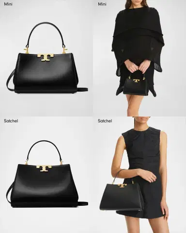 Tory Burch Eleanor Mini Leather & Suede Satchel Bag | Thumbnail 10 Tory Burch Eleanor Mini Leather & Suede Satchel Bag | Thumbnail 10