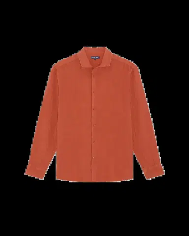 Frescobol Carioca Men's Antonio Linen Button-Down Shirt | Thumbnail 2