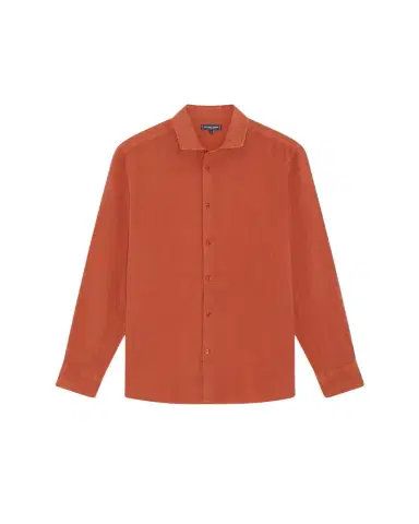 Frescobol Carioca Men's Antonio Linen Button-Down Shirt | Thumbnail 1