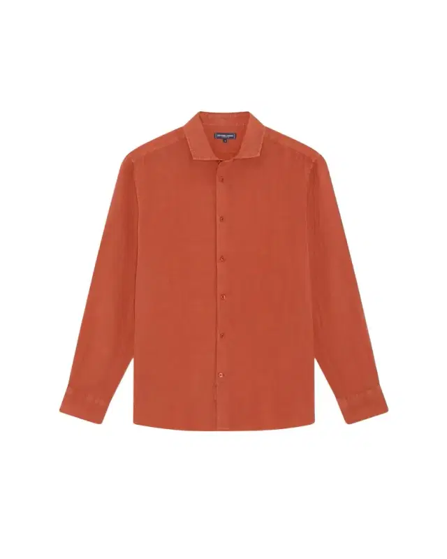 Frescobol Carioca Men's Antonio Linen Button-Down Shirt