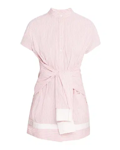 Wynn Hamlyn Upside Down Shirt Short-Sleeve Mini Dress | Thumbnail 1 Wynn Hamlyn Upside Down Shirt Short-Sleeve Mini Dress | Thumbnail 1