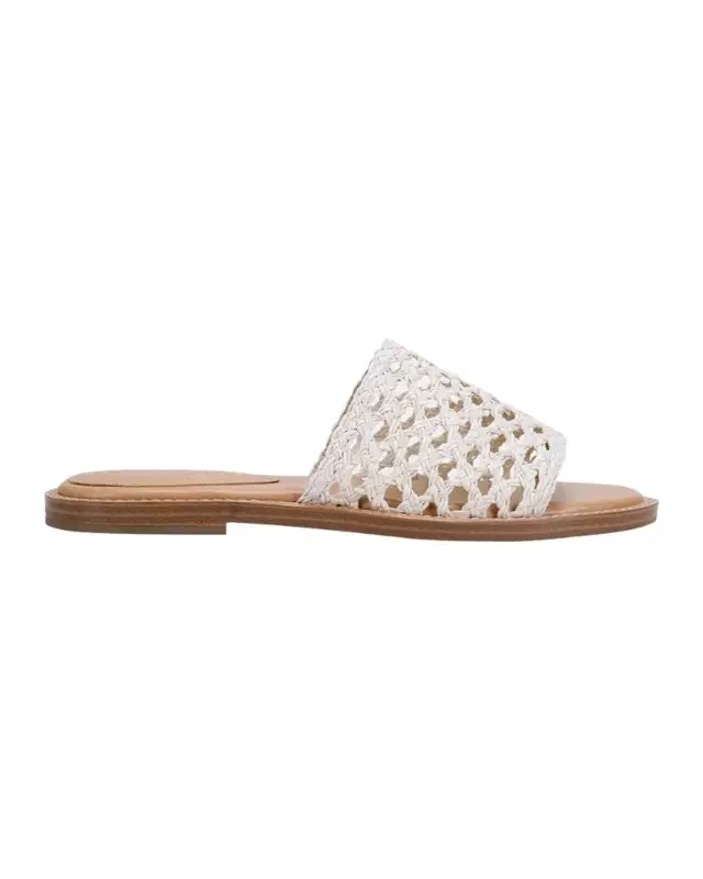 Marc Fisher LTD Glynne Woven Flat Slide Sandals