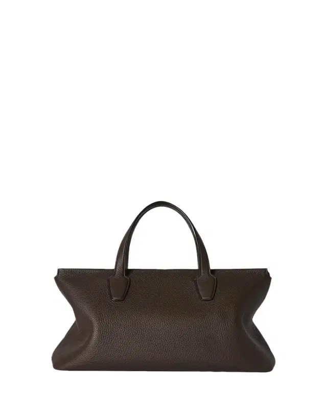 THE ROW Marcel Slouchy Top-Handle Bag in Grain Leather